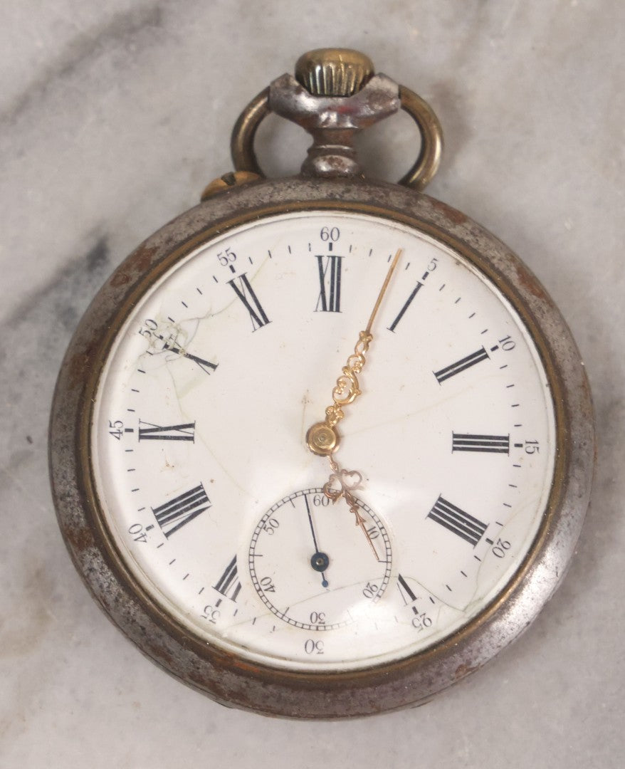 Lot 153 - Grouping Of 10 Antique And Vintage Pocket Watches For Parts Or Repair