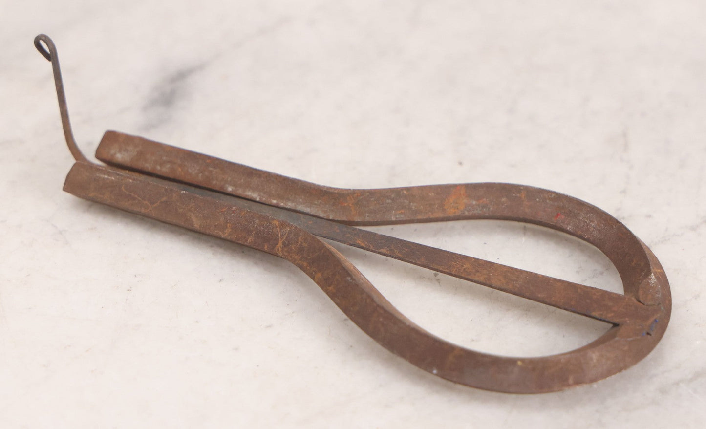 Lot 159 - Grouping Of Four Antique And Vintage Jaw Harps, Mouth Harps, Jew's Harps In Steel With Painted Enamel Finishes