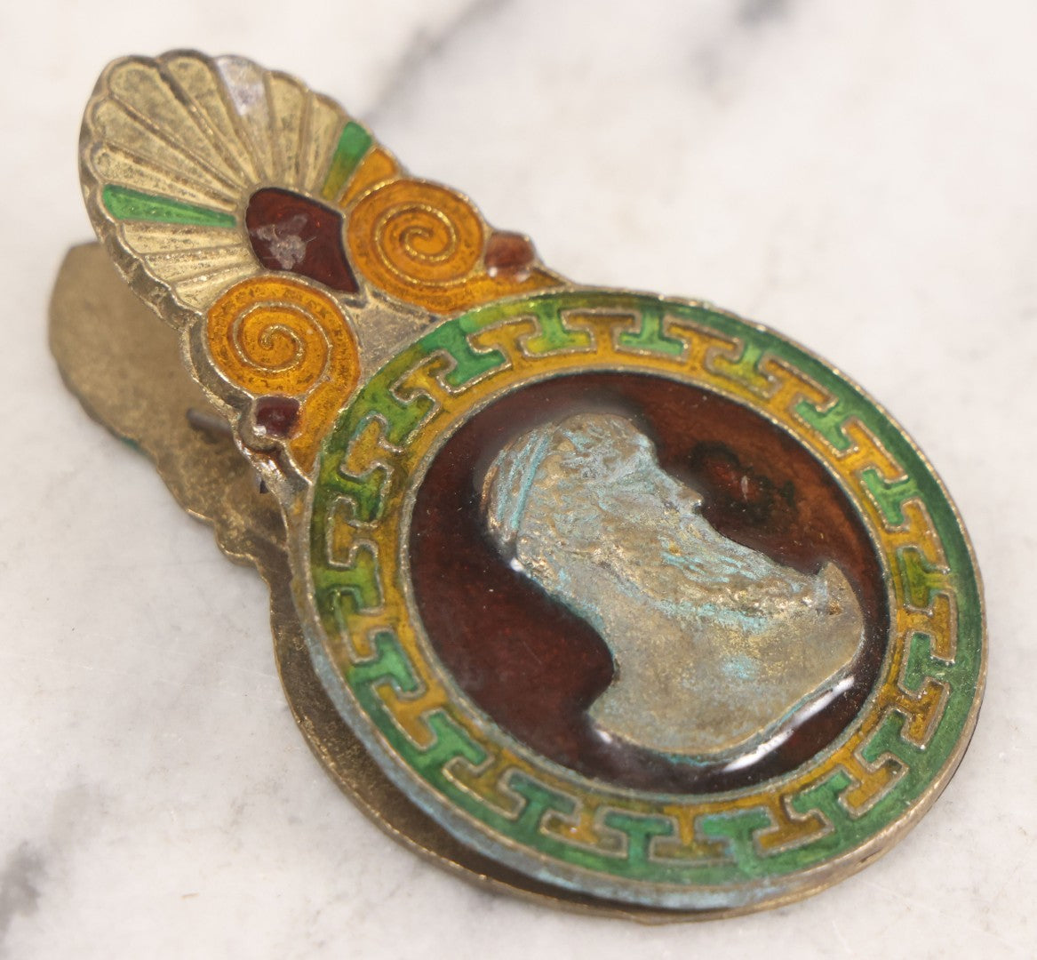 Lot 164 - Grouping Of 14 Vintage Metal Objects And Medallions Including Dance, Religious, And Commemorative Pieces