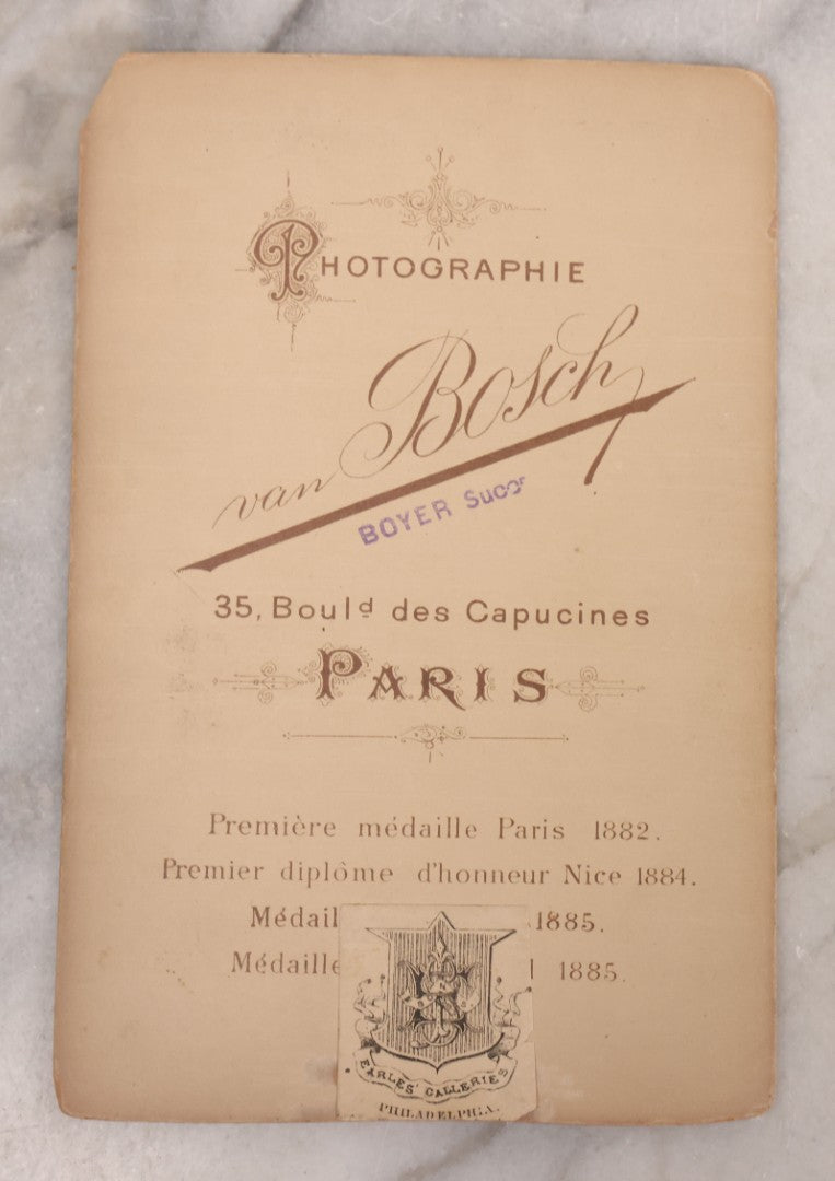 Lot 167 - Grouping Of 13 Antique Cabinet Card Photographs Of Stage Actresses And Actors, Many Signed, Including Katherine Florence, Blanche Walsh, Edwin Arden, Camille D'Arville, Circa 1895