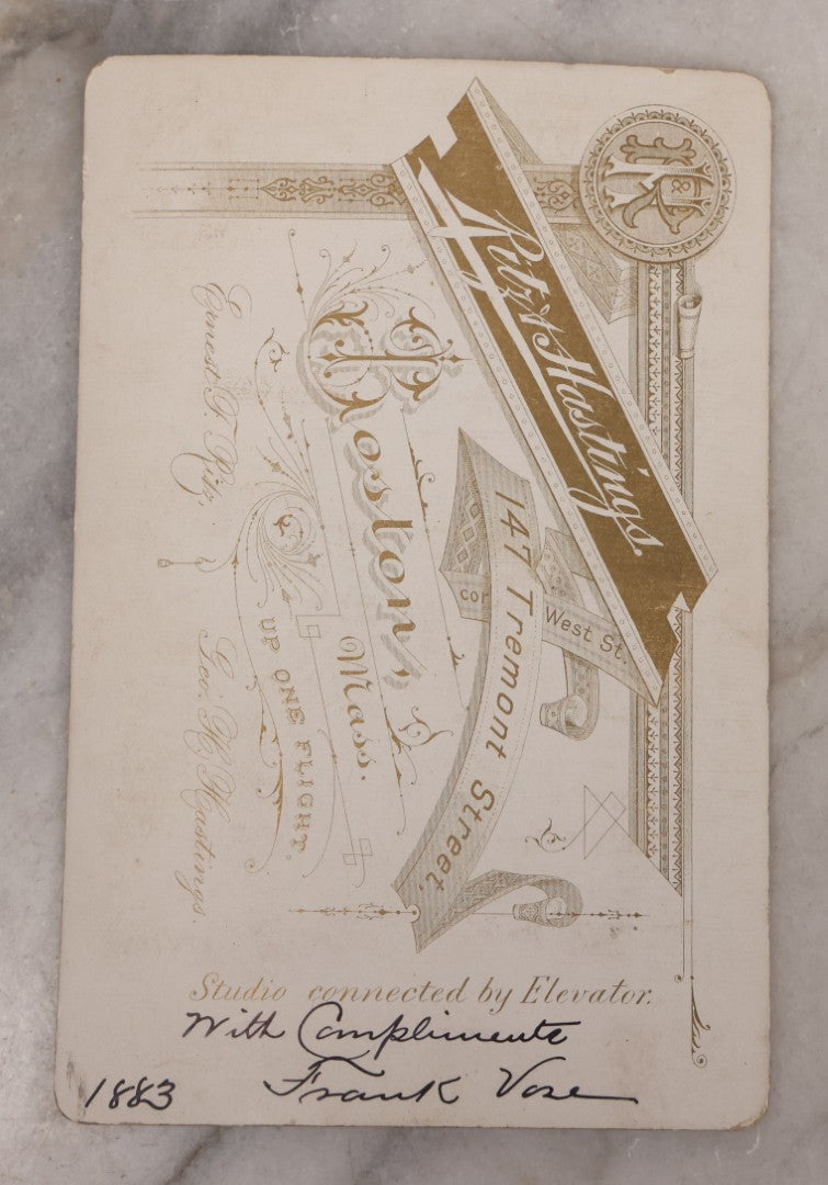 Lot 167 - Grouping Of 13 Antique Cabinet Card Photographs Of Stage Actresses And Actors, Many Signed, Including Katherine Florence, Blanche Walsh, Edwin Arden, Camille D'Arville, Circa 1895