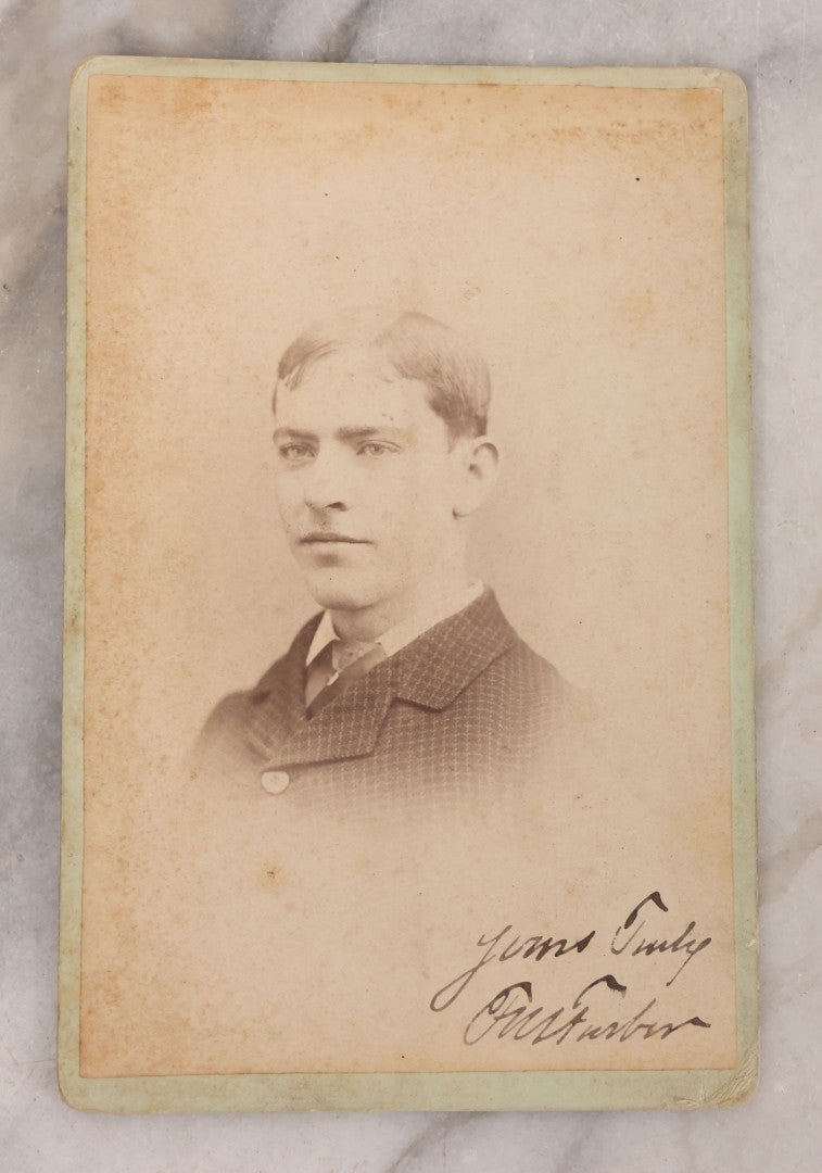 Lot 167 - Grouping Of 13 Antique Cabinet Card Photographs Of Stage Actresses And Actors, Many Signed, Including Katherine Florence, Blanche Walsh, Edwin Arden, Camille D'Arville, Circa 1895