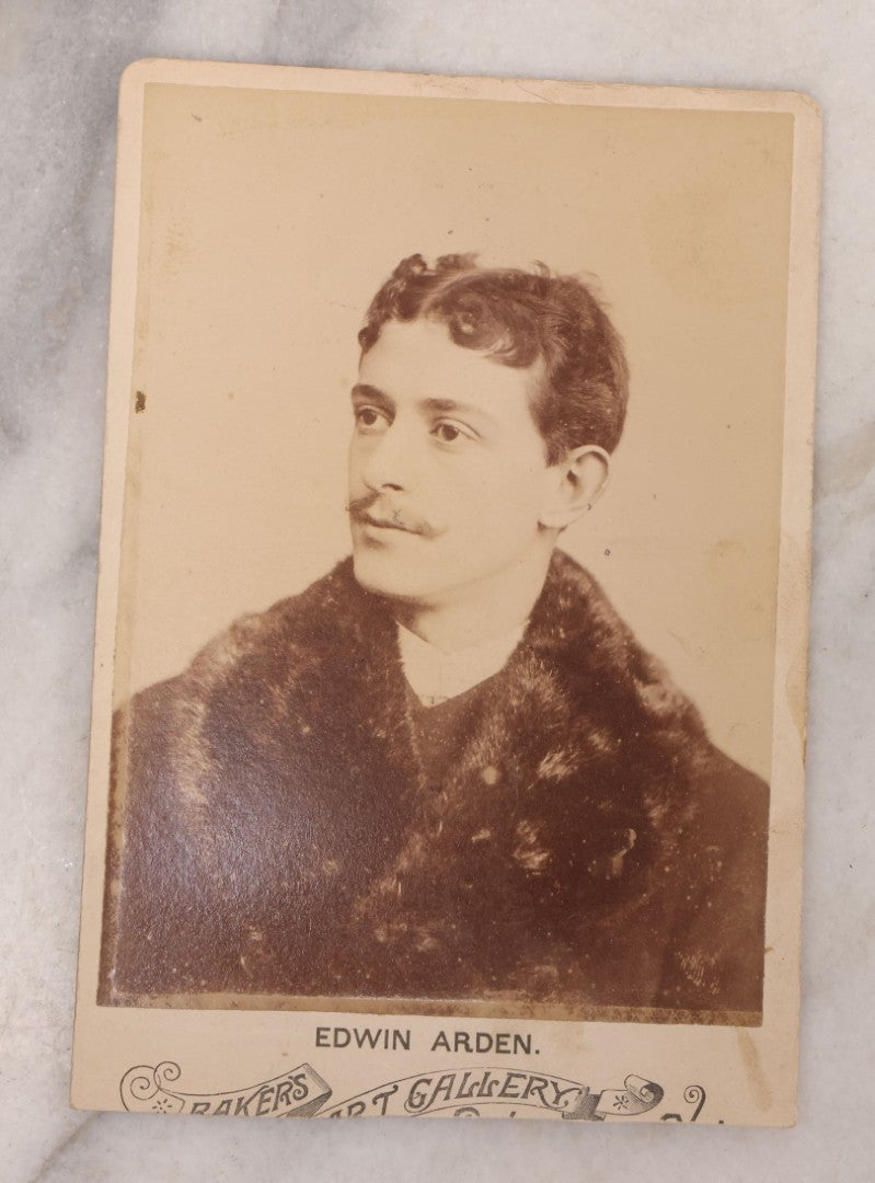 Lot 167 - Grouping Of 13 Antique Cabinet Card Photographs Of Stage Actresses And Actors, Many Signed, Including Katherine Florence, Blanche Walsh, Edwin Arden, Camille D'Arville, Circa 1895