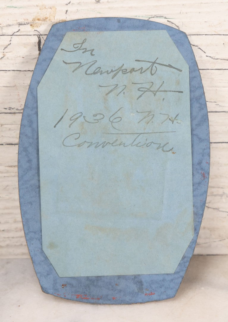 Lot 170 - Grouping Of 10 Antique Photographs In Miscellaneous Frames Including Damaged Thermoplastic Frame, Illustrated Frame With Brownies Characters, Folding Glass Mounted Photo Frame With Pastor And Church, Velvet Frame With C.D.V. Of Child, Tintypes