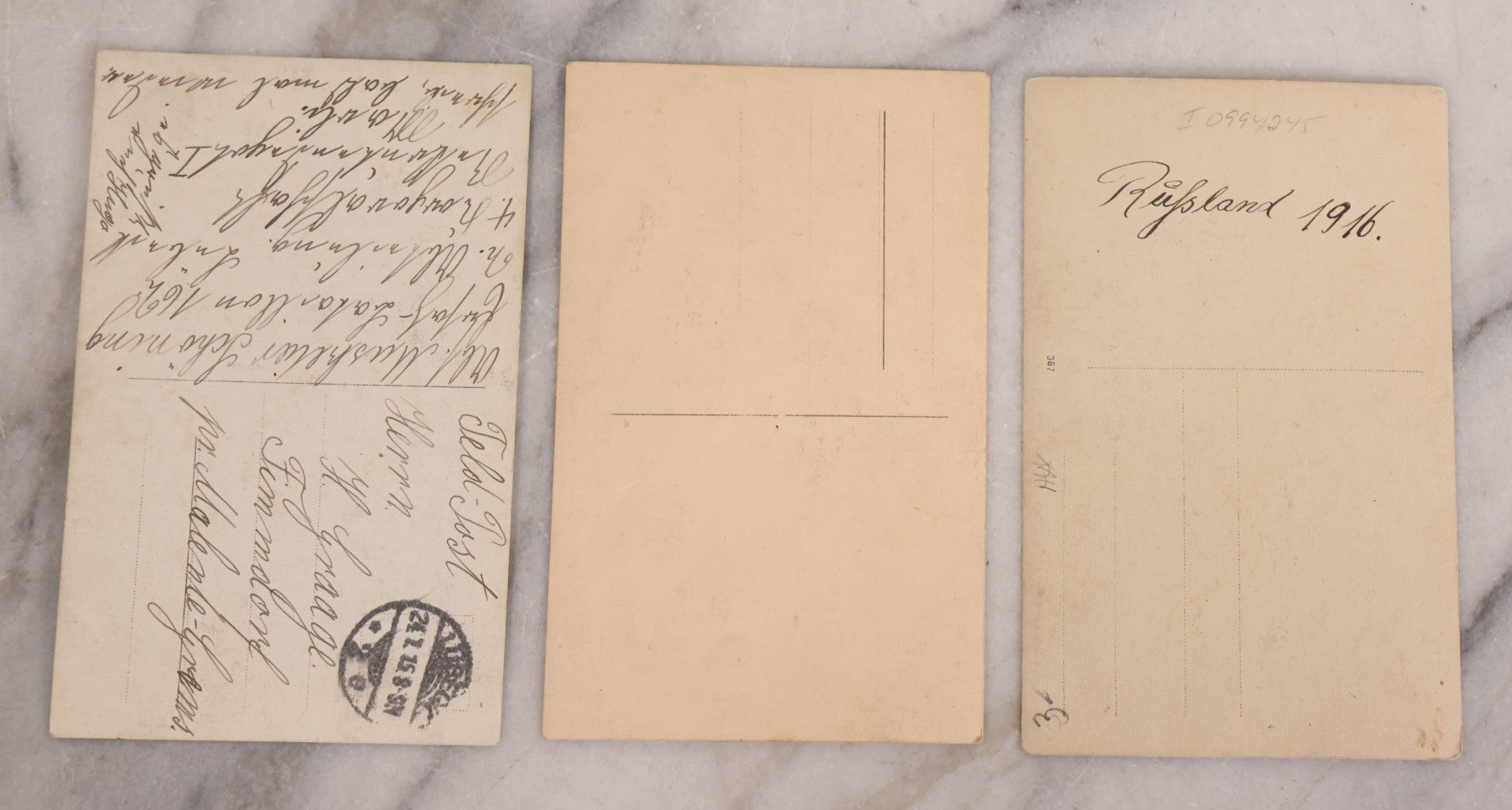 Lot 171 - Grouping Of 16 Antique Photographs Of Men In Uniforms Including Cabinet Cards And R.P.P.C., Many Of German Soldiers Leading Up To And During World War I