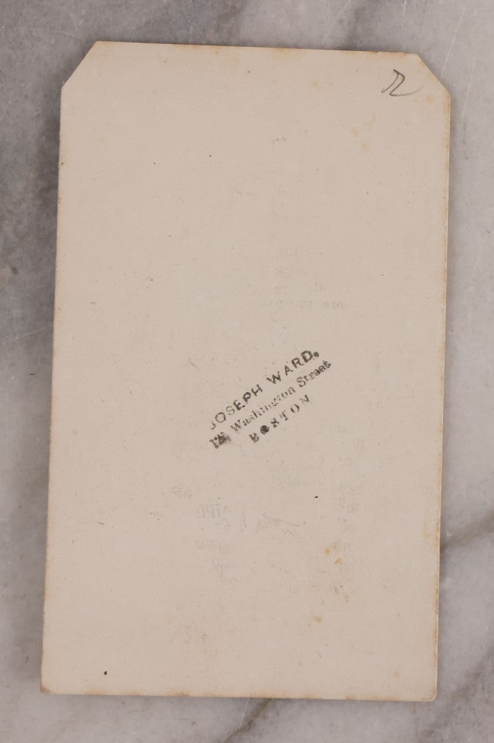 Lot 172 - Trio Of Antique Civil War Era Illustrated Carte De Visite C.D.V. Filler Cards Including President Abraham Lincoln, Union Army Generals William Tecumseh Sherman And Philip H. Sheridan, Lincoln And Sherman Published By Joseph Ward, Boston