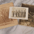 Lot 175 - Trio Of Antique Occupational Photographs Including Board-Mounted And One R.P.P.C., Groups Of Workers In Industrial And Workshop Settings
