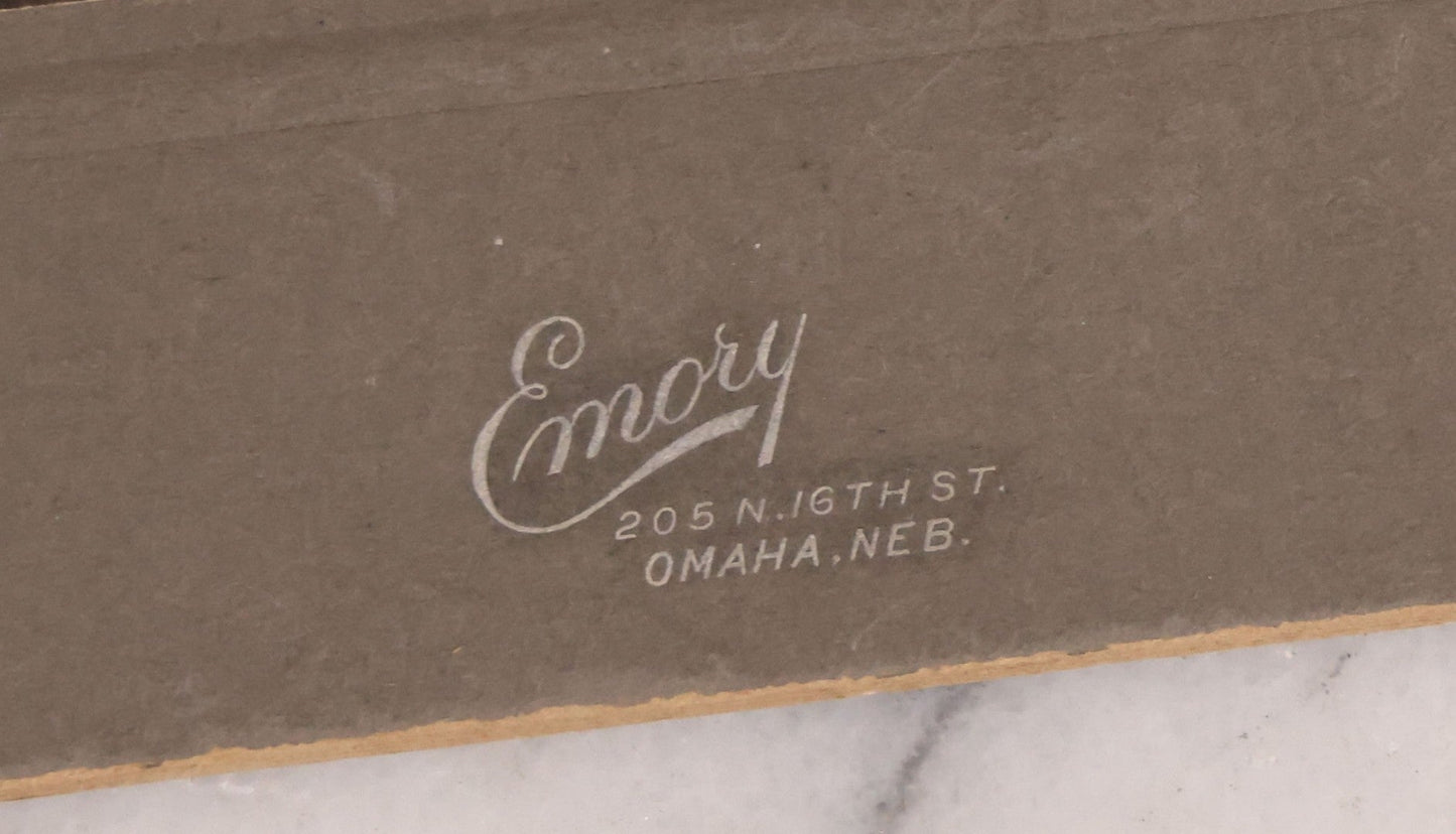 Lot 178 - Antique Board-Mounted Photograph Of William Washington Cole, Part Owner Of Barnum & Bailey Circus And Cole Bros Circus, Photographed By Emory, Omaha, Nebraska, Identified By Period Handwritten Note On Verso In Ink