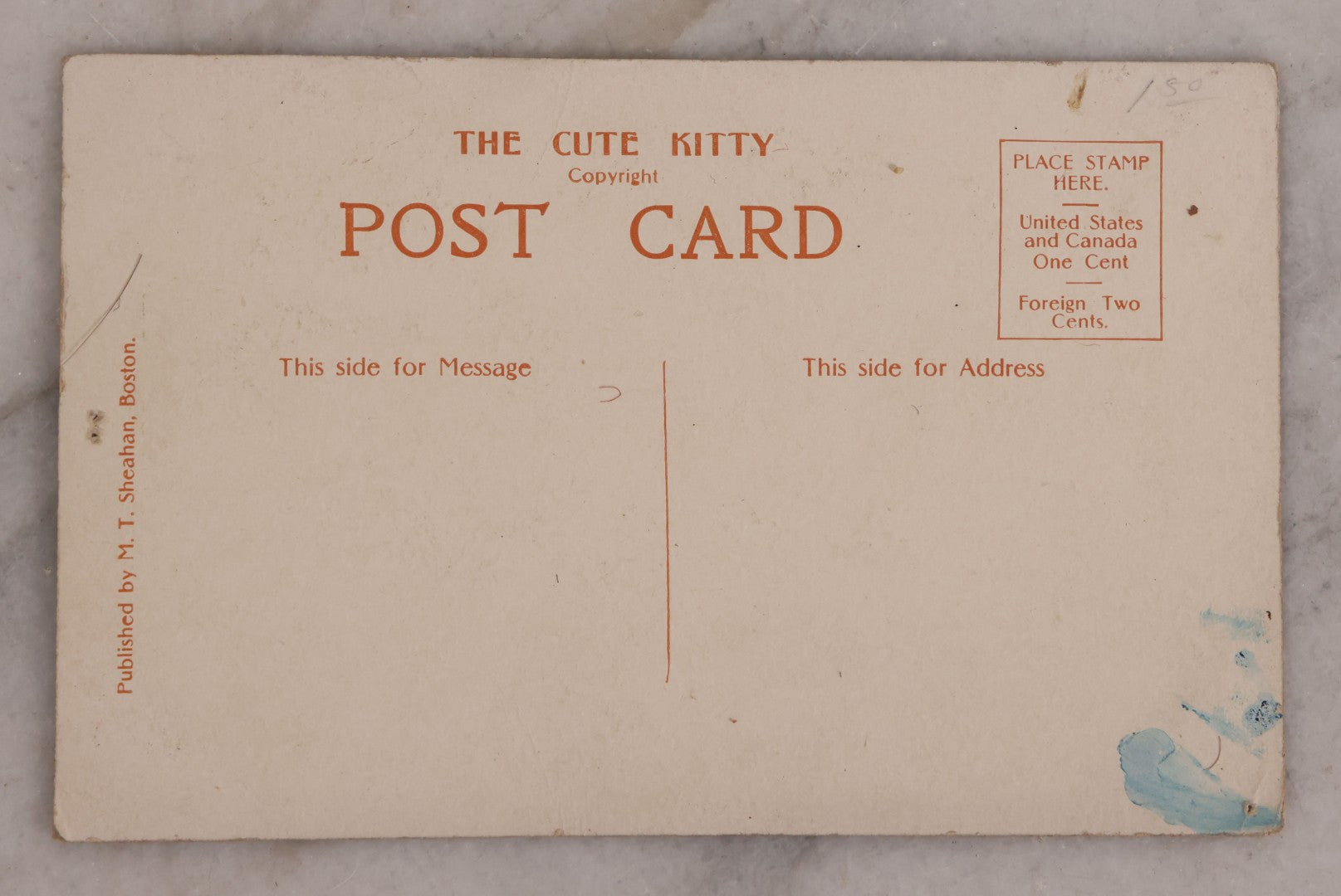 Lot 187 - Grouping Of 13 Pieces Miscellaneous Antique And Vintage Cat Ephemera Including Postcards, Mounted Photographs, And Snapshots