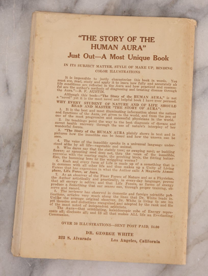 Lot 194 - Vintage "Reason Quarterly" Magazine, Volume XXVI, Number 1, 1929, Including Articles On Photographing Spirits And Fairies, Prophecy, Psychic Phenomena, And Christian Churches, Published By The Austin Publishing Company, Los Angeles, California