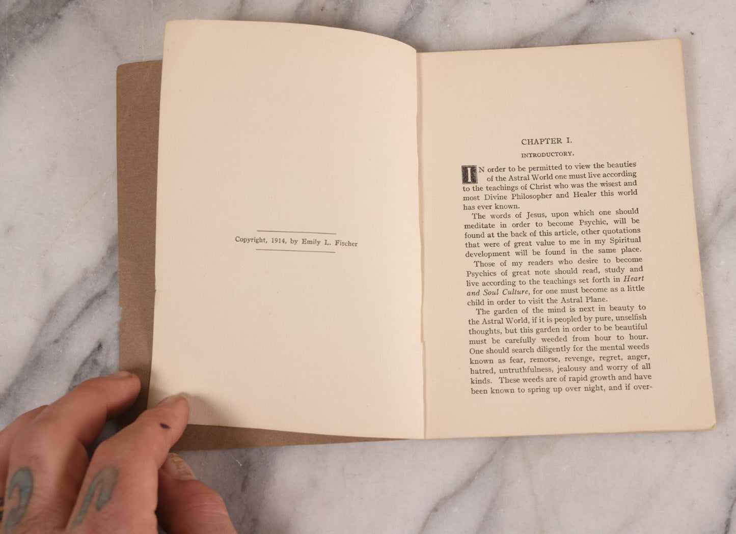 Lot 196 - Vintage "A Visit To The Astral Plane Or Another Proof Of Life Beyond The Grave" Booklet By Emily L. Fischer, Published In Philadelphia, Pennsylvania