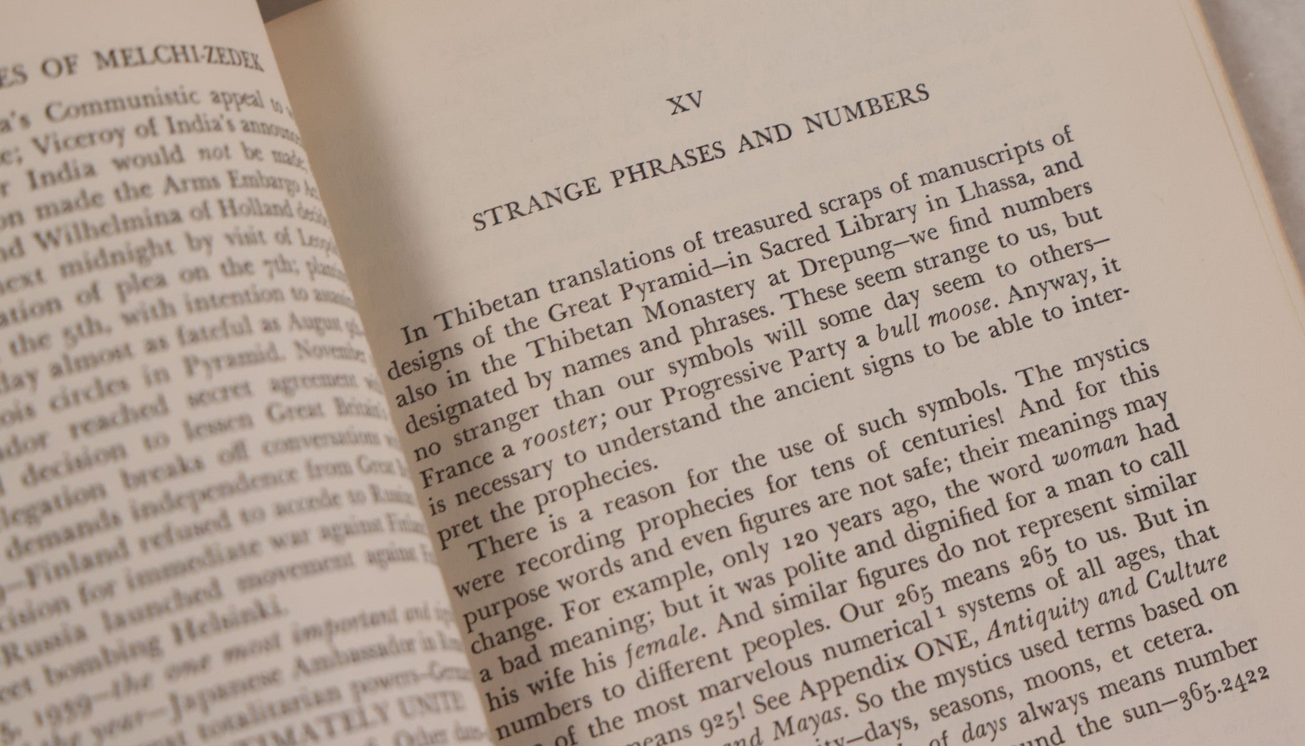 Lot 197 - Vintage "Prophecies Of Melchi-Zedek In The Great Pyramid And The Seven Temples" Book By Brown Landone, Copyright 1940, The Landone Foundation, Inc., Orlando, Winter Park, Florida