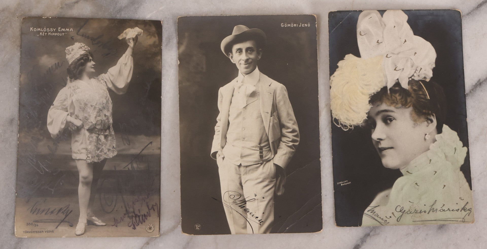 Lot 199 - Grouping Of 28 Antique European Photographic Postcards Including Beautiful Women, Actors, And Performers