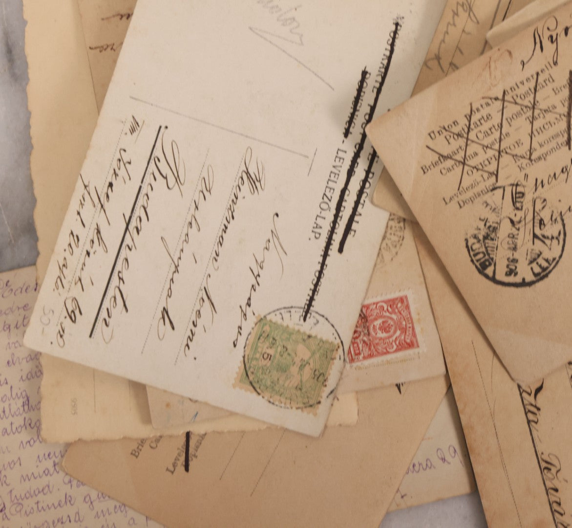 Lot 199 - Grouping Of 28 Antique European Photographic Postcards Including Beautiful Women, Actors, And Performers