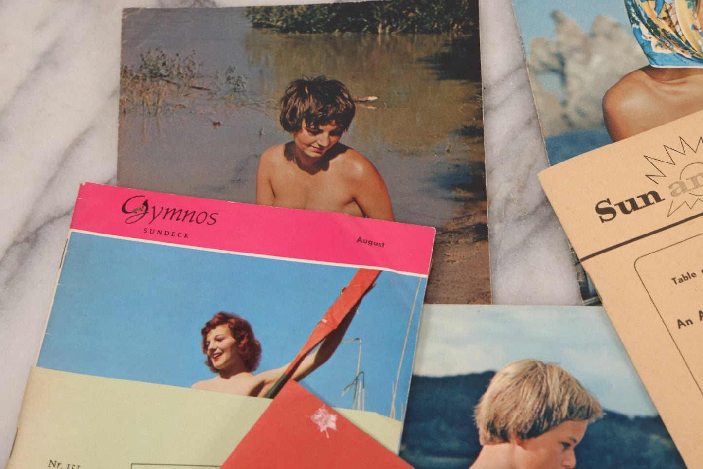 Lot 200 - Grouping Of Nine Vintage 1960s Imported European Nudist Lifestyle Publications Including Helios And Sun And Health Magazines