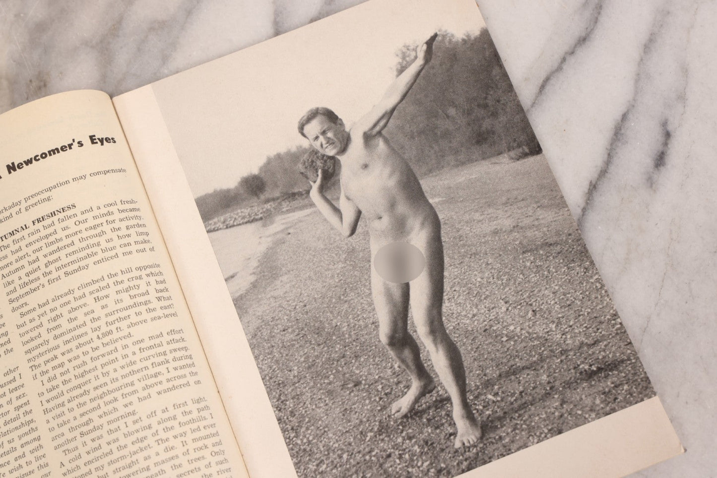 Lot 200 - Grouping Of Nine Vintage 1960s Imported European Nudist Lifestyle Publications Including Helios And Sun And Health Magazines