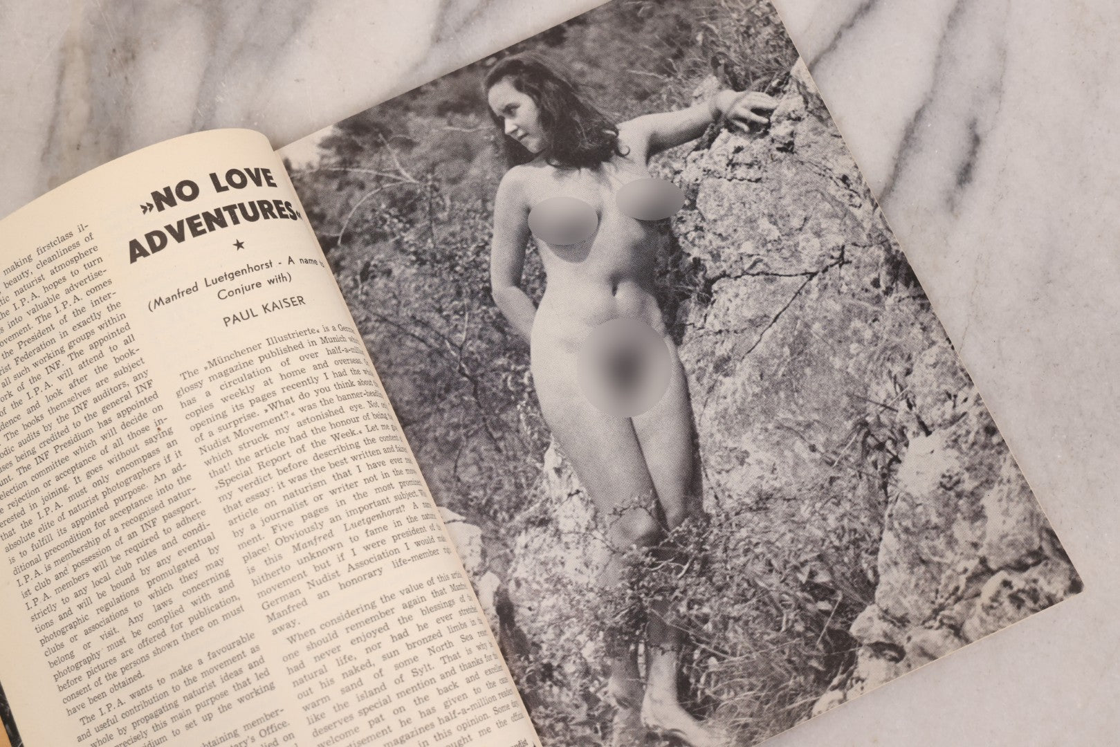 Lot 200 - Grouping Of Nine Vintage 1960s Imported European Nudist Lifestyle Publications Including Helios And Sun And Health Magazines