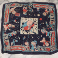 Lot 207 - Vintage Looney Tunes Porky Pig Fabric Bandana, Note Has Small Holes And Stains