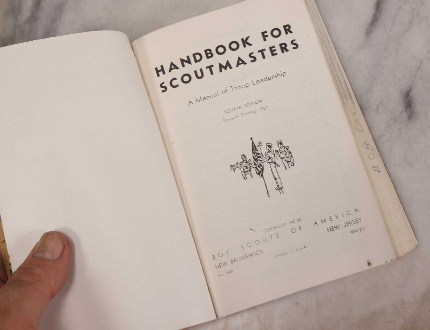 Lot 216 - Grouping Of Four Vintage Boy Scout Handbooks Published By Boy Scouts Of America