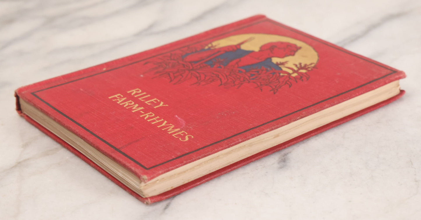 Lot 217 - Pair Of Vintage And Antique Country Books Including "Historic Homes Of Cheshire County" And "Riley Farm-Rhymes"