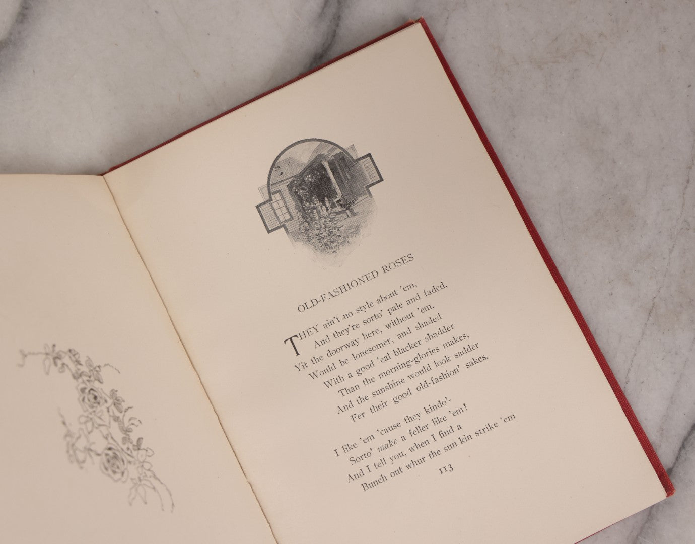 Lot 217 - Pair Of Vintage And Antique Country Books Including "Historic Homes Of Cheshire County" And "Riley Farm-Rhymes"