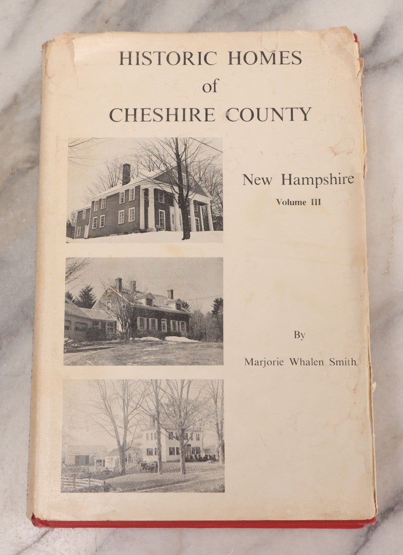 Lot 217 - Pair Of Vintage And Antique Country Books Including "Historic Homes Of Cheshire County" And "Riley Farm-Rhymes"