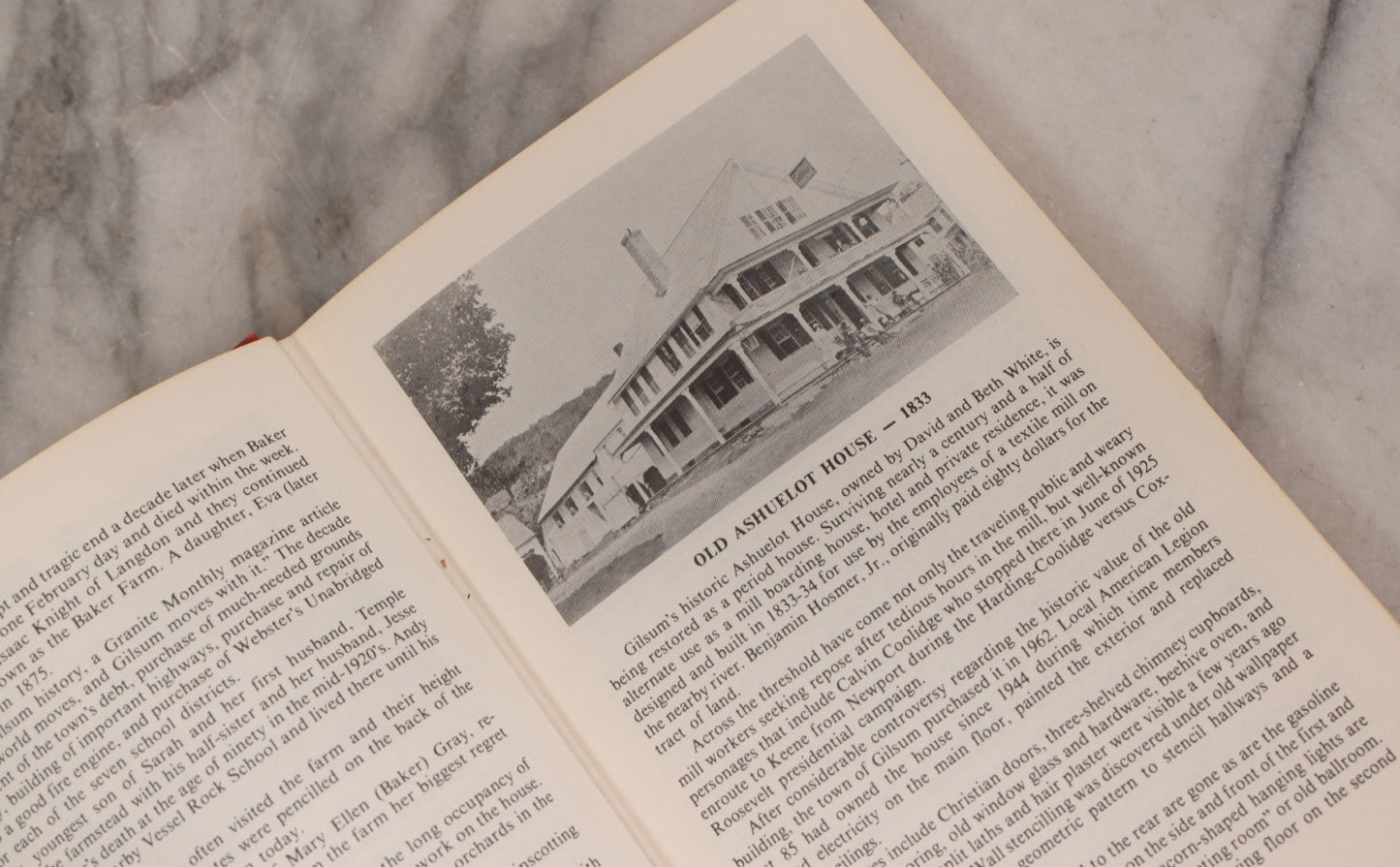 Lot 217 - Pair Of Vintage And Antique Country Books Including "Historic Homes Of Cheshire County" And "Riley Farm-Rhymes"