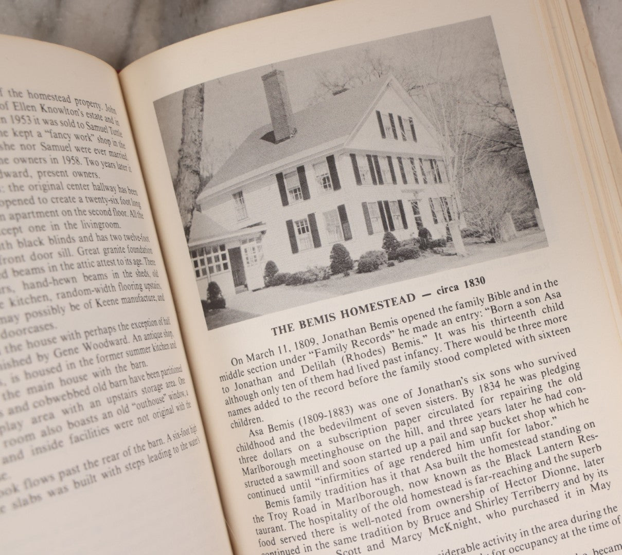 Lot 217 - Pair Of Vintage And Antique Country Books Including "Historic Homes Of Cheshire County" And "Riley Farm-Rhymes"