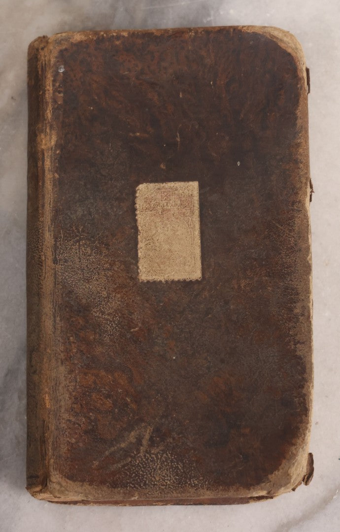 Lot 224 - "Oraciones Y Meditaciones Para El Santo Sacrificio De La Misa" ("Prayers And Meditations For The Holy Sacrifice Of The Mass") Antique Spanish Catholic Prayer Book Translated By Don Jose Antonio De La Valle, Published In Barcelona, 1823