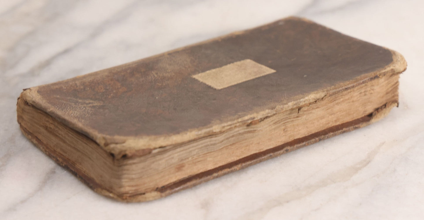 Lot 224 - "Oraciones Y Meditaciones Para El Santo Sacrificio De La Misa" ("Prayers And Meditations For The Holy Sacrifice Of The Mass") Antique Spanish Catholic Prayer Book Translated By Don Jose Antonio De La Valle, Published In Barcelona, 1823