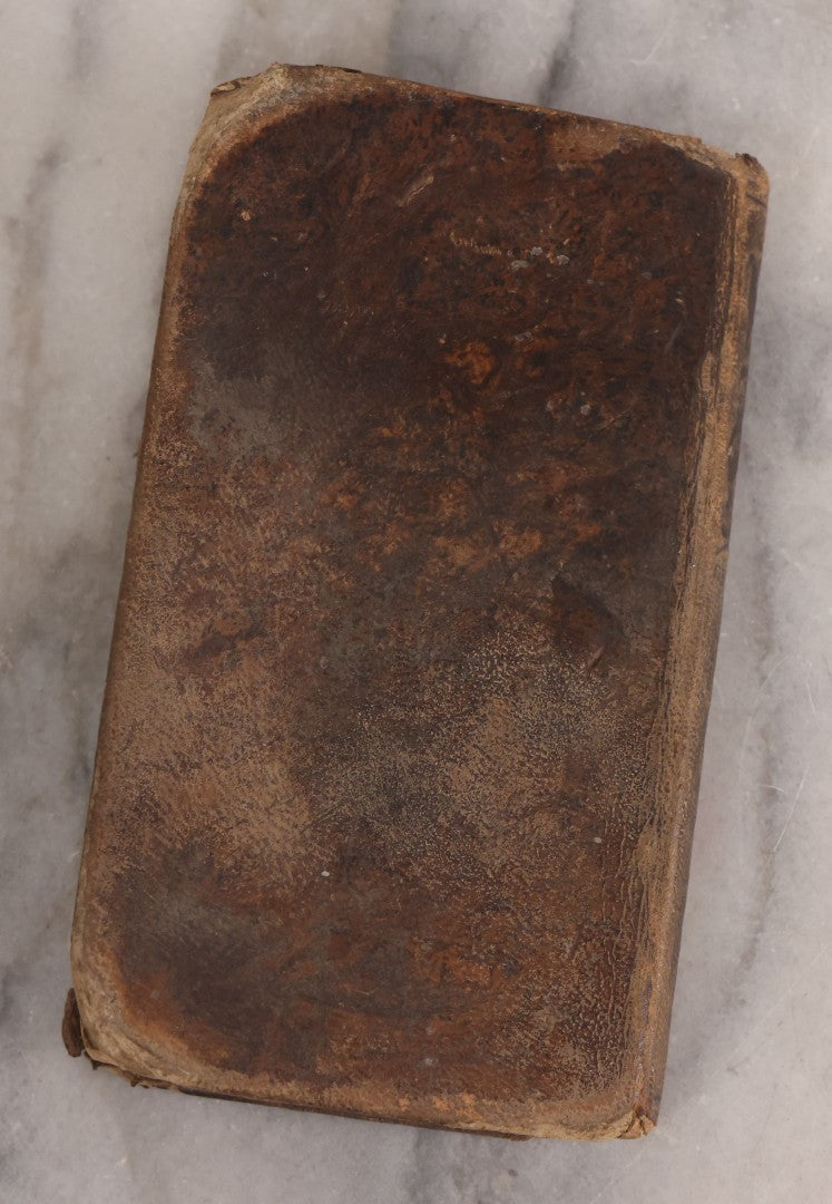 Lot 224 - "Oraciones Y Meditaciones Para El Santo Sacrificio De La Misa" ("Prayers And Meditations For The Holy Sacrifice Of The Mass") Antique Spanish Catholic Prayer Book Translated By Don Jose Antonio De La Valle, Published In Barcelona, 1823