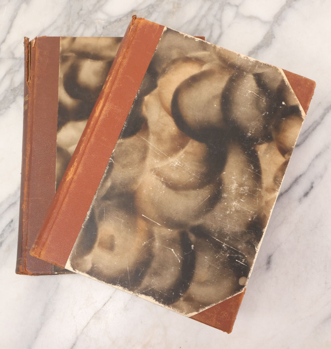 Lot 227 - Pair Of Vintage Danish Magazines "Moderne Ungdom" ("Modern Youth") Hardcover Compendium Volumes For 1936 And 1937