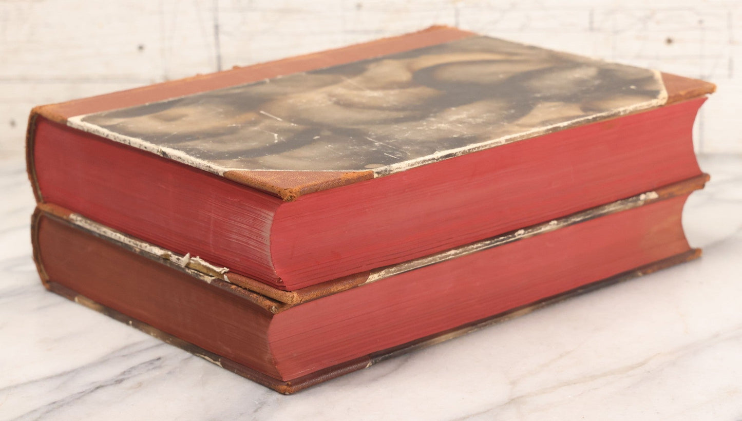 Lot 227 - Pair Of Vintage Danish Magazines "Moderne Ungdom" ("Modern Youth") Hardcover Compendium Volumes For 1936 And 1937