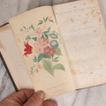 Lot 228 - "Flora's Interpreter: Or, The American Book Of Flowers And Sentiments" Antique Botanical And Sentiment Book By Mrs. Sarah Josepha Hale, Published By Marsh, Capen & Lyon, Boston, 1836, Note Cover Detached