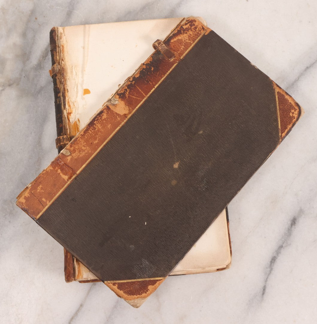 Lot 228 - "Flora's Interpreter: Or, The American Book Of Flowers And Sentiments" Antique Botanical And Sentiment Book By Mrs. Sarah Josepha Hale, Published By Marsh, Capen & Lyon, Boston, 1836, Note Cover Detached