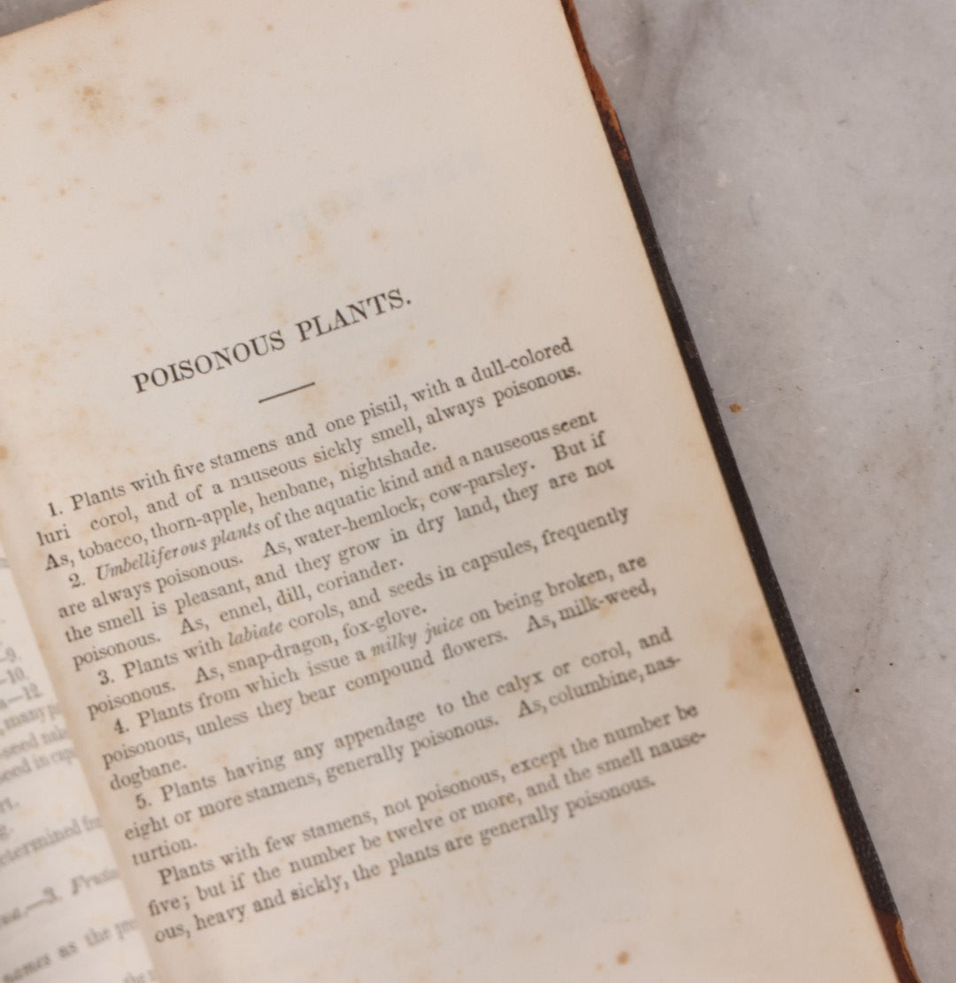 Lot 228 - "Flora's Interpreter: Or, The American Book Of Flowers And Sentiments" Antique Botanical And Sentiment Book By Mrs. Sarah Josepha Hale, Published By Marsh, Capen & Lyon, Boston, 1836, Note Cover Detached