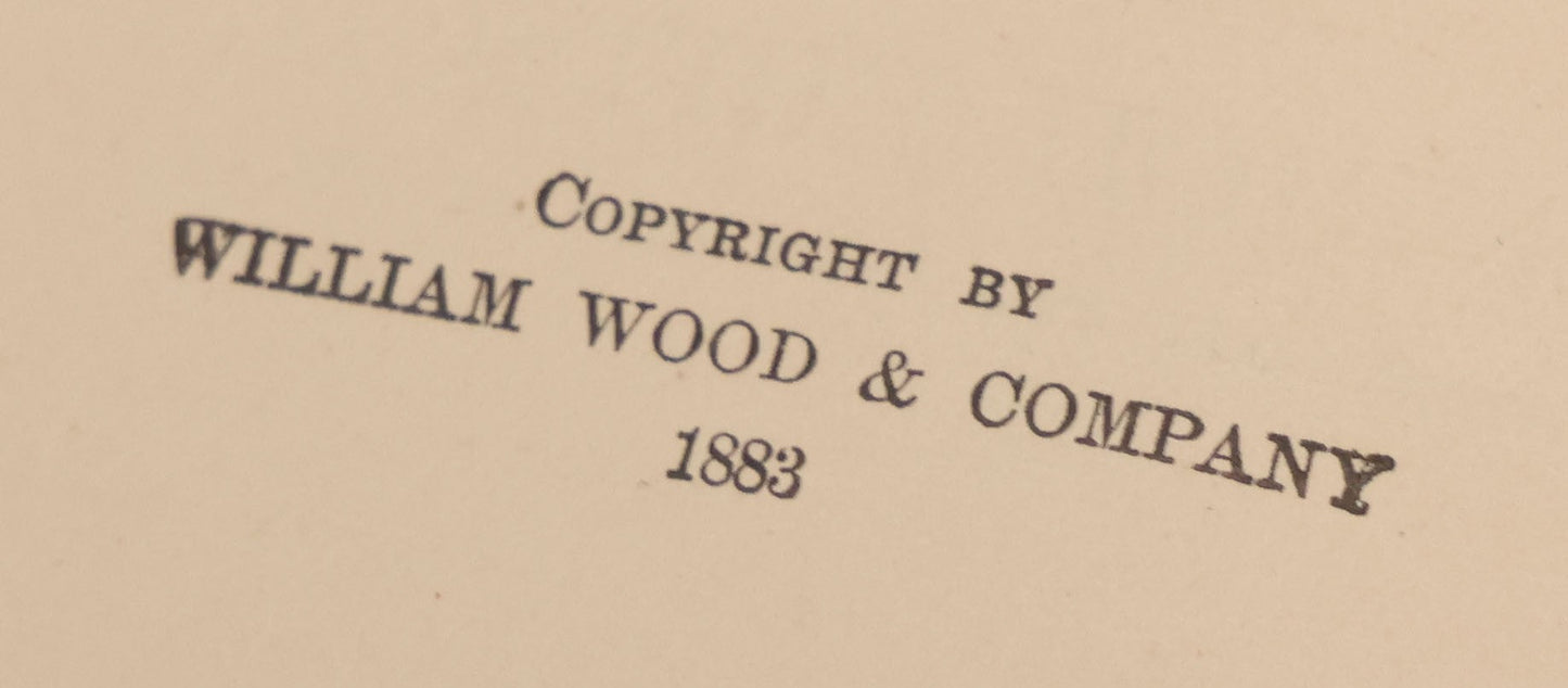 Lot 233 - "The Diseases Of Women" Antique Gynecology And Obstetrics Medical Book By Heinrich Fritsch, Translated By Isidor Furst, Published By William Wood & Company, New York, 1883, With 159 Wood Engravings