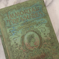 Lot 234 - "Immortal Treasures" Antique Illustrated Literature, Art, And Song Anthology Book With Engraved Plates, Published By J. H. Moore & Co., Chicago, Illinois, & Philadelphia, Pennsylvania, 1885, Note Covers Detached