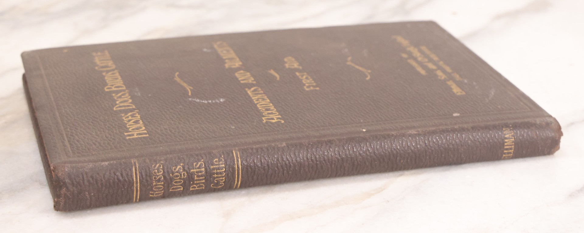 Lot 235 - "Elliman's Embrocation" Antique Veterinary First Aid Booklet For Horses, Dogs, Birds, Cattle, Published By Elliman, Sons & Co., Slough, England, 1902