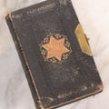 Lot 236 - "The Holy Bible" Antique Oxford University Press King James Bible, Published By Henry Frowde, Oxford University Press, Oxford, England, With Star Emblem On Cover And Brass Clasp Closure