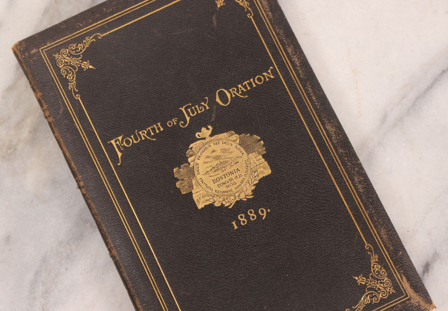 Lot 237 - "Fourth Of July Oration" Antique Boston City Council Speech Booklet By Gen. John L. Swift, Printed By Order Of The City Council, Boston, Massachusetts, 1889