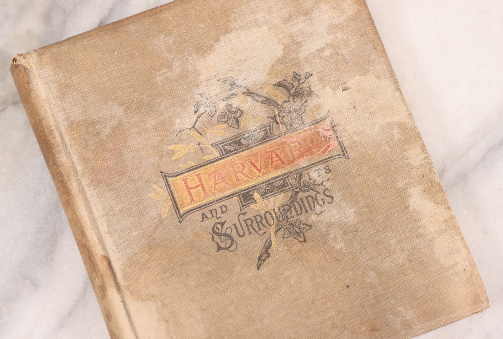 Lot 238 - "Harvard And Its Surroundings" Antique Illustrated Harvard College, Cambridge, Massachusetts Book By Moses King, Copiously Illustrated With Albertypes And Engravings, 1882