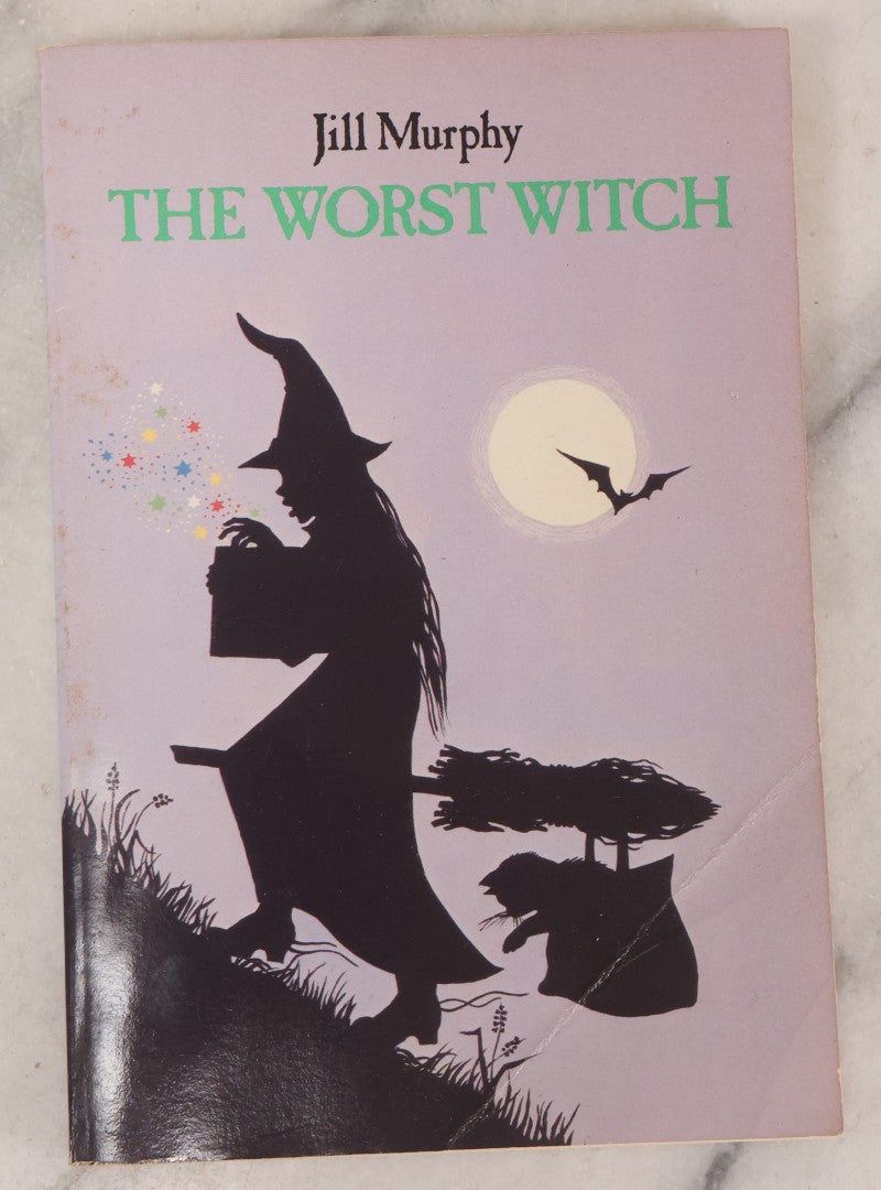 Lot 242 - Trio Of Vintage Children's Books With Witch And Fairy Tale Themes Including "The Worst Witch," "The Witch Who Was Afraid Of Witches," And "Fairy Tales Of England"