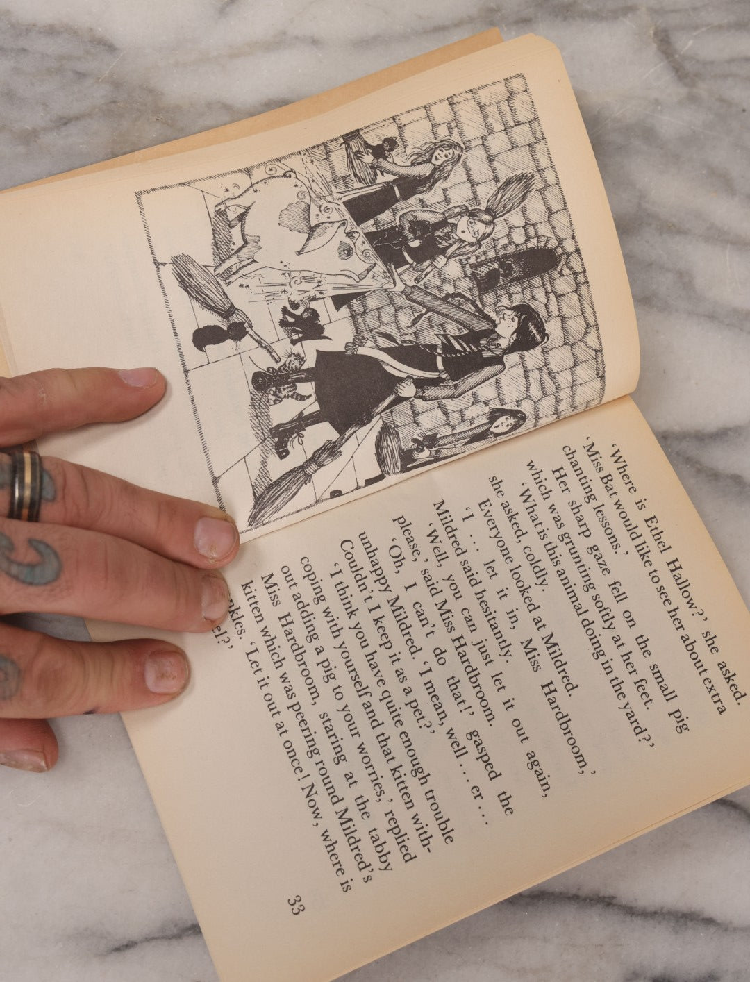 Lot 242 - Trio Of Vintage Children's Books With Witch And Fairy Tale Themes Including "The Worst Witch," "The Witch Who Was Afraid Of Witches," And "Fairy Tales Of England"