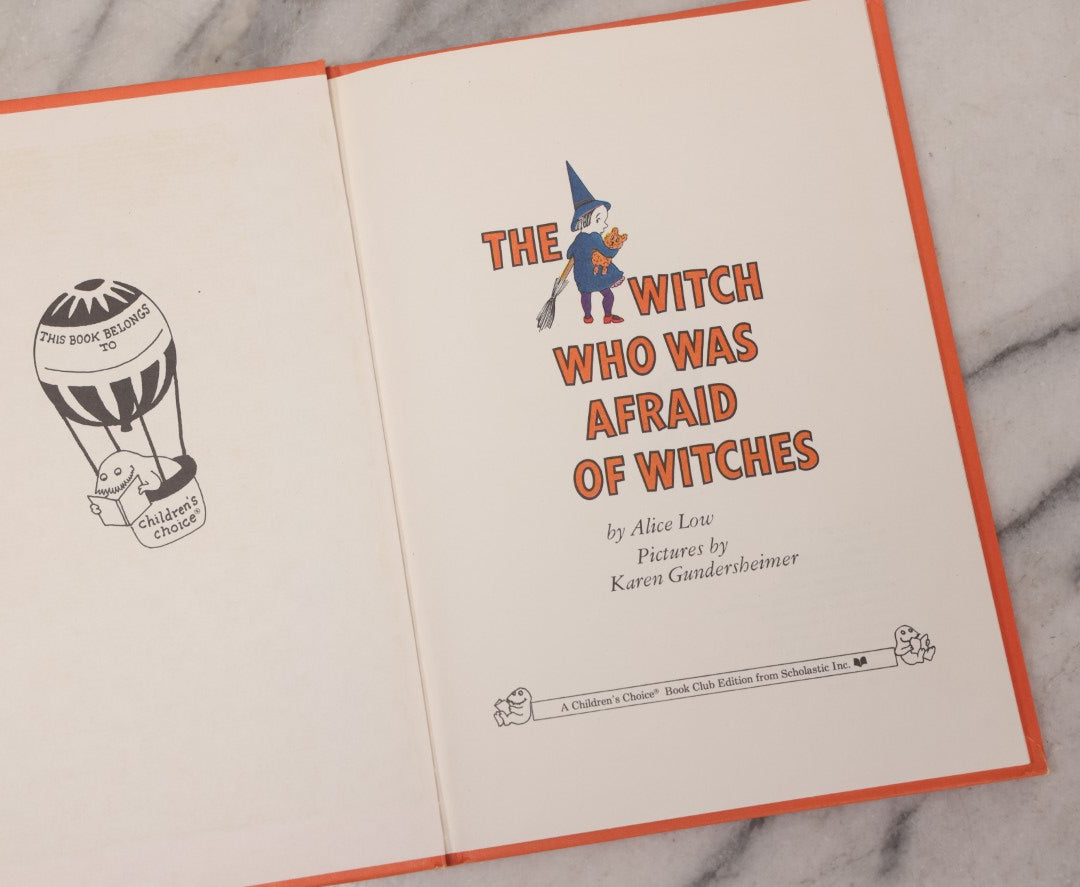 Lot 242 - Trio Of Vintage Children's Books With Witch And Fairy Tale Themes Including "The Worst Witch," "The Witch Who Was Afraid Of Witches," And "Fairy Tales Of England"