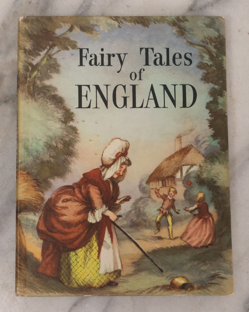 Lot 242 - Trio Of Vintage Children's Books With Witch And Fairy Tale Themes Including "The Worst Witch," "The Witch Who Was Afraid Of Witches," And "Fairy Tales Of England"