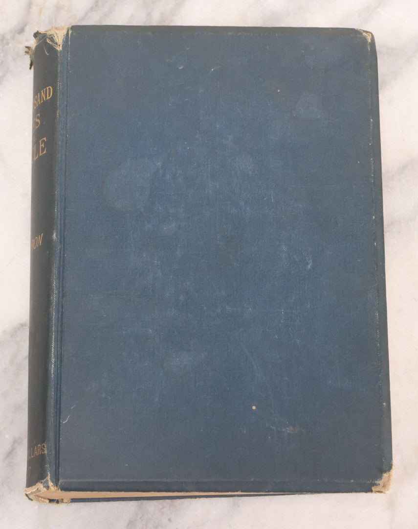 Lot 244 - "Ten Thousand Miles On A Bicycle" Antique Cycling Book By Karl Kron, Pseudonym Of Lyman Hotchkiss Bagg, Published By Karl Kron, New York, 1887, Note Missing Pages