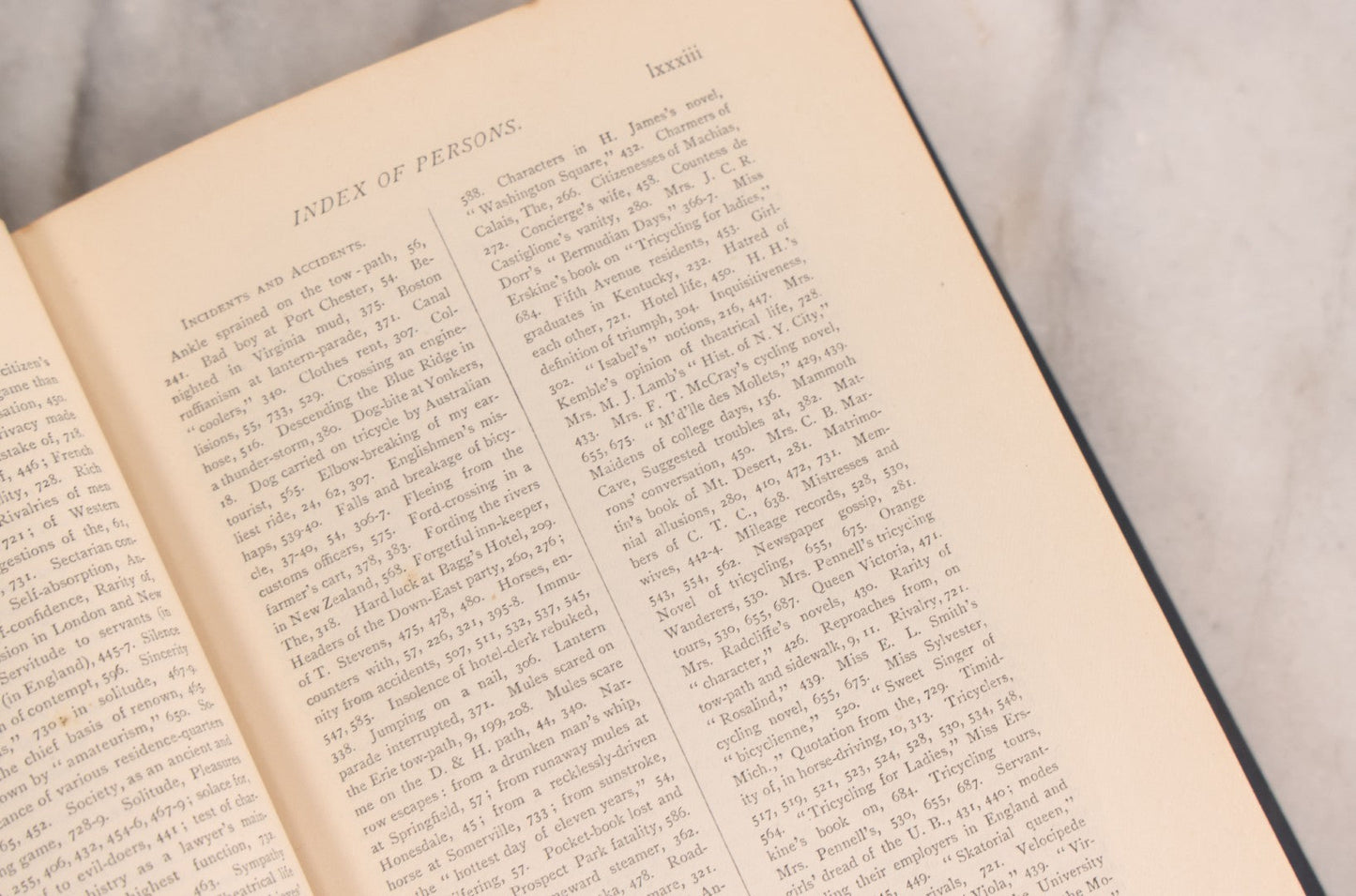 Lot 244 - "Ten Thousand Miles On A Bicycle" Antique Cycling Book By Karl Kron, Pseudonym Of Lyman Hotchkiss Bagg, Published By Karl Kron, New York, 1887, Note Missing Pages