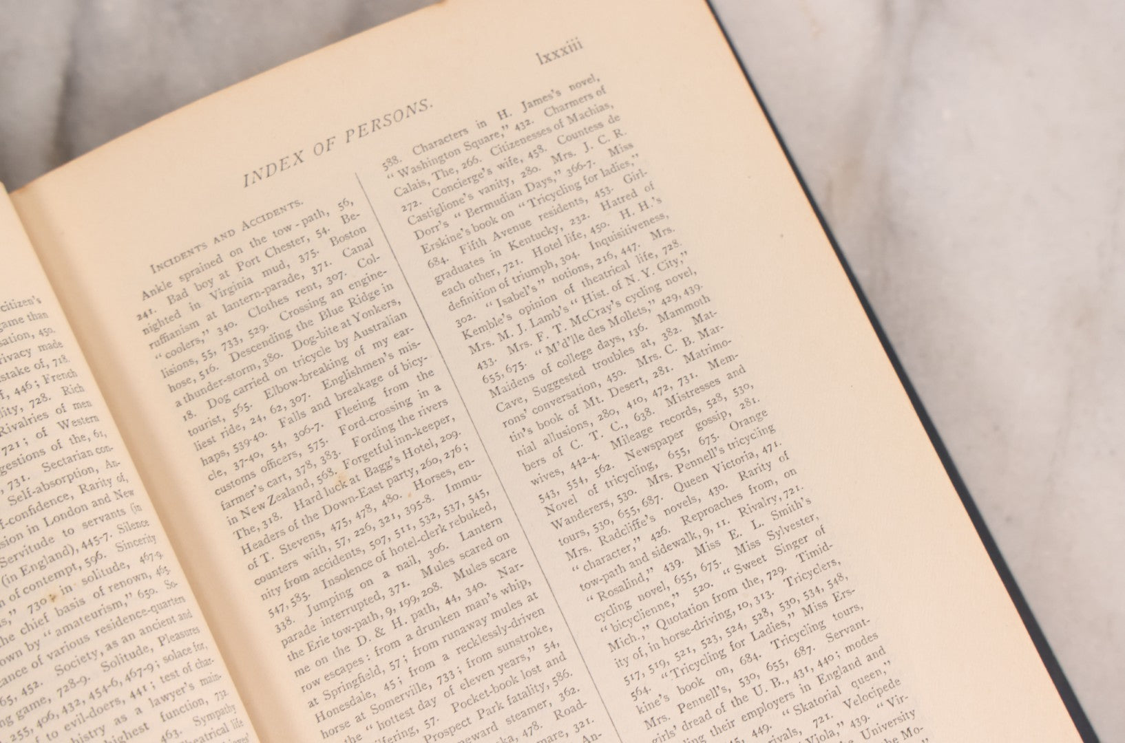 Lot 244 - "Ten Thousand Miles On A Bicycle" Antique Cycling Book By Karl Kron, Pseudonym Of Lyman Hotchkiss Bagg, Published By Karl Kron, New York, 1887, Note Missing Pages