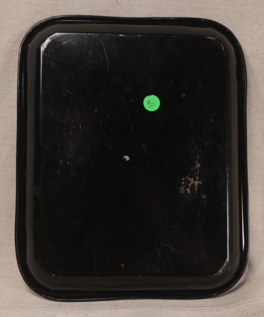 Lot 194 - Grouping Of Four Vintage Coca-Cola Tin Lithographed Advertising Serving Trays With Women And Bottle Graphics